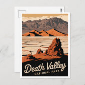 Nationaal Park Death Valley  Briefkaart (Voorkant / Achterkant)