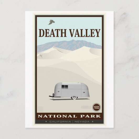 Nationaal park Death Valley Briefkaart (Voorkant)