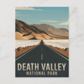 Nationaal Park Death Valley  Briefkaart (Voorkant)