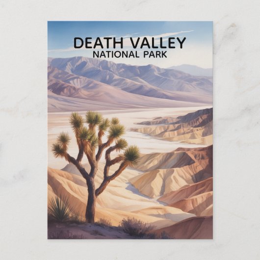 Nationaal park Death Valley Briefkaart (Voorkant)