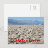 Nationaal park Death Valley Briefkaart (Voorkant / Achterkant)