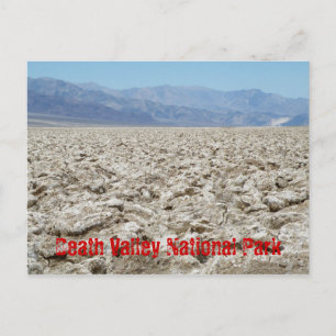 Nationaal park Death Valley Briefkaart