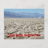 Nationaal park Death Valley Briefkaart (Voorkant)