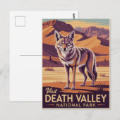 Nationaal park Death Valley Briefkaart (Voorkant / Achterkant)