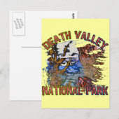 Nationaal park Death Valley Briefkaart (Voorkant / Achterkant)