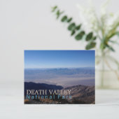 Nationaal park Death Valley Briefkaart (Staand voorkant)