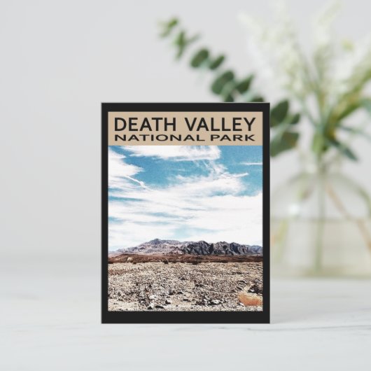 Nationaal park Death Valley Briefkaart (Staand voorkant)