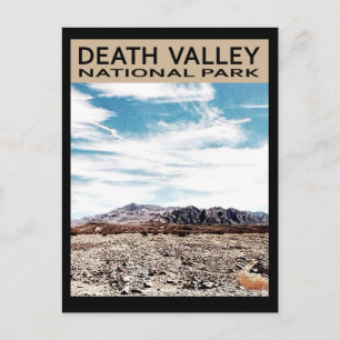 Nationaal park Death Valley Briefkaart