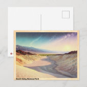 Nationaal Park Death Valley  Briefkaart (Voorkant / Achterkant)