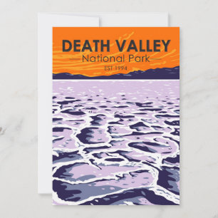 Nationaal Park Death Valley  Feestdagenkaart
