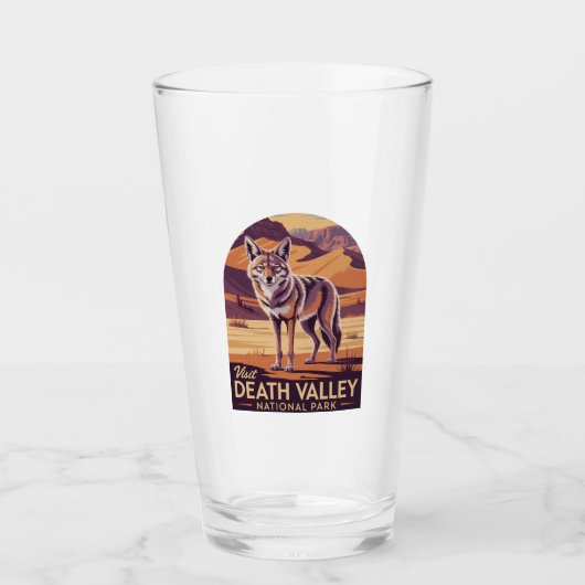 Nationaal park Death Valley Glas (Voorkant)