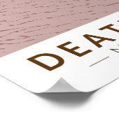 Nationaal park Death Valley Mojave-woestijn Reizen Poster (Hoek)
