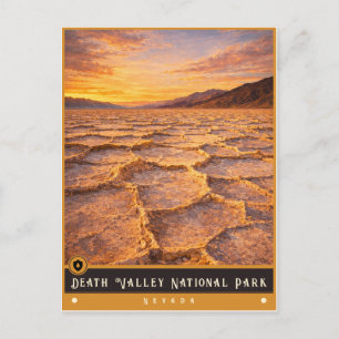 Nationaal park Death Valley Nevada Ansichtkaart Briefkaart