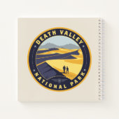 Nationaal park Death Valley Notitieboek (Achterkant)