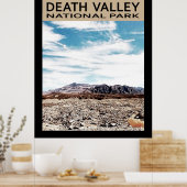 Nationaal park Death Valley Poster (Keuken)