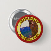Nationaal park Death Valley Ronde Button 5,7 Cm (Voorkant /achterkant)