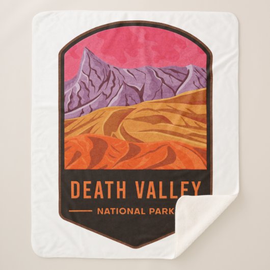 Nationaal park Death Valley Sherpa Deken (Voorkant)