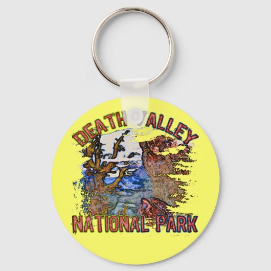 Nationaal park Death Valley Sleutelhanger (Voorkant)
