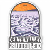 Nationaal Park Death Valley  Sticker (Voorkant)