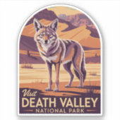 Nationaal park Death Valley Sticker (Voorkant)