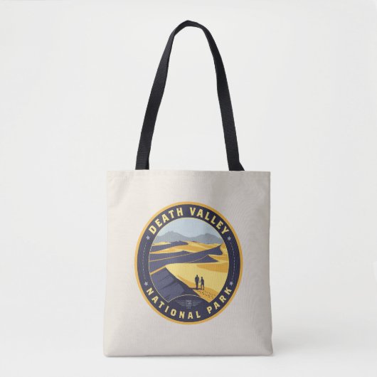 Nationaal park Death Valley Tote Bag (Voorkant)