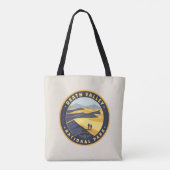 Nationaal park Death Valley Tote Bag (Achterkant)