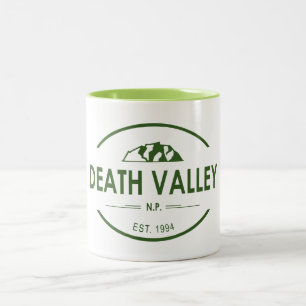 Nationaal park Death Valley Tweekleurige Koffiemok