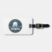 Nationaal Park Deer Bagagelabel (Voorkant horizontaal)