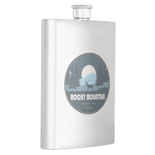 Nationaal Park Deer Rocky Mountain Flacon (Rechts)