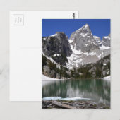 Nationaal park Delta Lake Grand Teton Briefkaart (Voorkant / Achterkant)