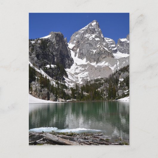 Nationaal park Delta Lake Grand Teton Briefkaart (Voorkant)