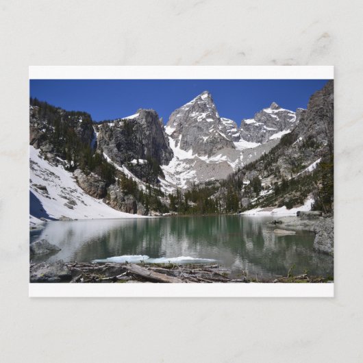 Nationaal park Delta Lake Grand Teton Briefkaart (Voorkant)