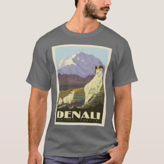 Nationaal park Denali 10 T-shirt