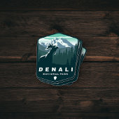 Nationaal park Denali Alaska | Afgesneden Sticker