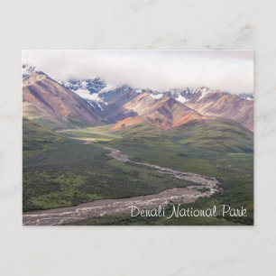 Nationaal park Denali - Alaska   BRIEFKAART
