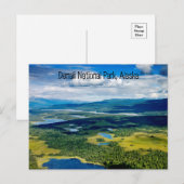 Nationaal Park Denali, Alaska Briefkaart (Voorkant / Achterkant)