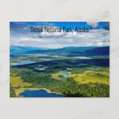 Nationaal Park Denali, Alaska Briefkaart (Voorkant)