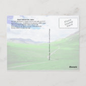 Nationaal Park Denali, Alaska Briefkaart (Achterkant)