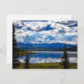 Nationaal Park Denali, Alaska Feestdagenkaart (Voorkant / Achterkant)