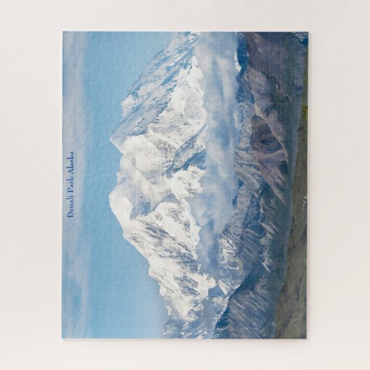Nationaal Park Denali Alaska. Legpuzzel (Verticaal)