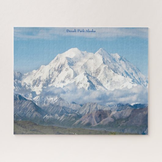 Nationaal Park Denali Alaska. Legpuzzel (Horizontaal)