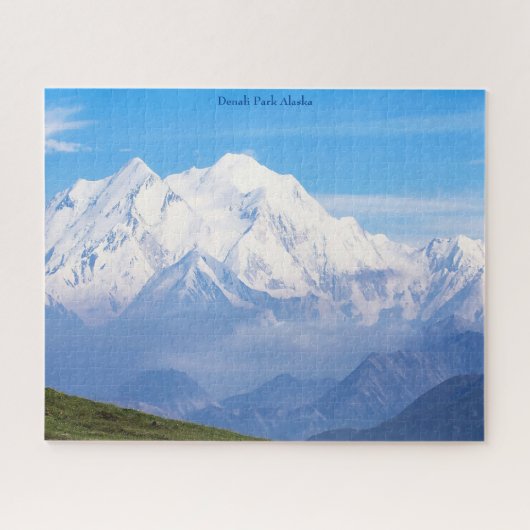 Nationaal Park Denali Alaska. Legpuzzel (Horizontaal)