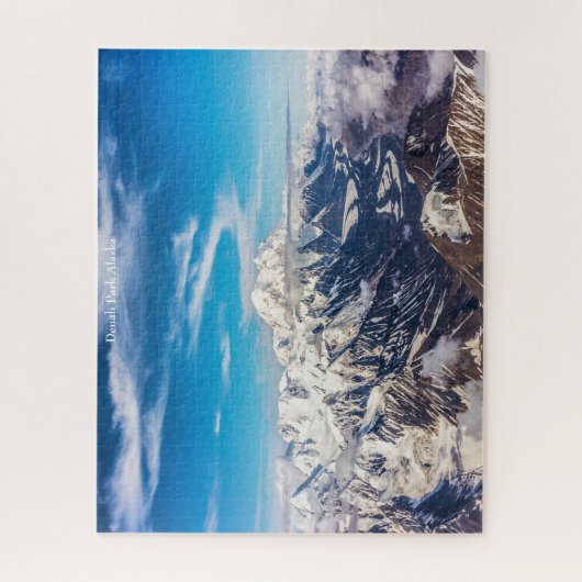 Nationaal Park Denali Alaska. Legpuzzel (Verticaal)