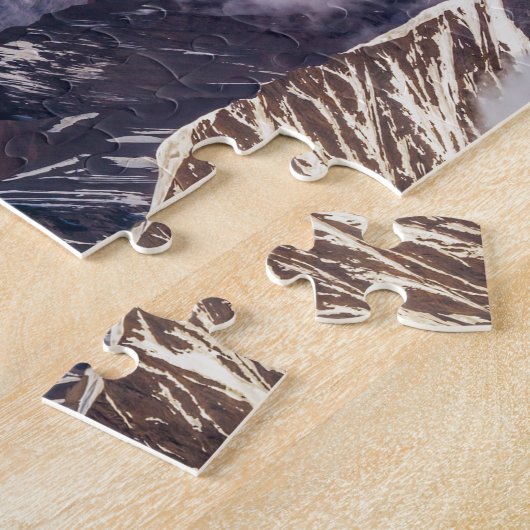 Nationaal Park Denali Alaska. Legpuzzel (Zijkant)