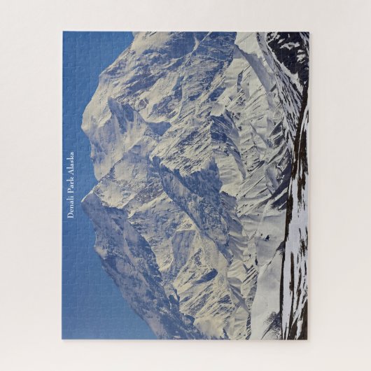 Nationaal Park Denali Alaska. Legpuzzel (Verticaal)