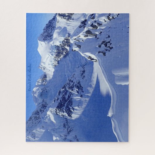 Nationaal Park Denali Alaska. Legpuzzel (Verticaal)