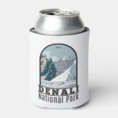 Nationaal park Denali Alaska Mount Hunter Blikjeskoeler (Blikje Voorkant)