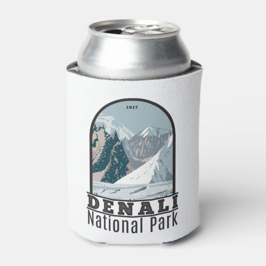 Nationaal park Denali Alaska Mount Hunter Blikjeskoeler (Blikje Voorkant)