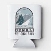 Nationaal park Denali Alaska Mount Hunter Blikjeskoeler (Achterkant)