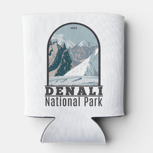 Nationaal park Denali Alaska Mount Hunter  Blikjeskoeler (Achterkant)